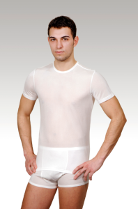 DermaSilk T-Shirt Herren beim Sport benutzen