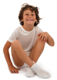 Untersocken DermaSilk Kinder für die Behandlung von Fusspilz